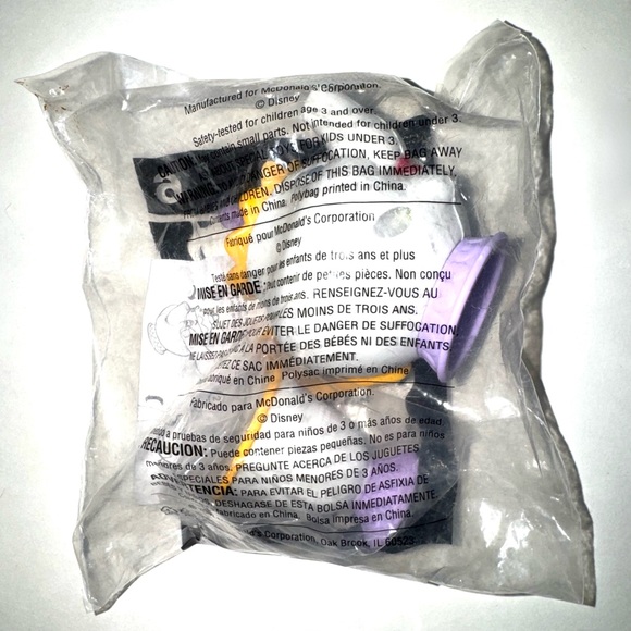 NIB Vtg Disney’s Beauty & the Beast McDonalds Happy Meal Toy 6-Mrs. Potts & Chip - Picture 3 of 9